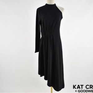Stradivarius asymmetrical cocktail dress